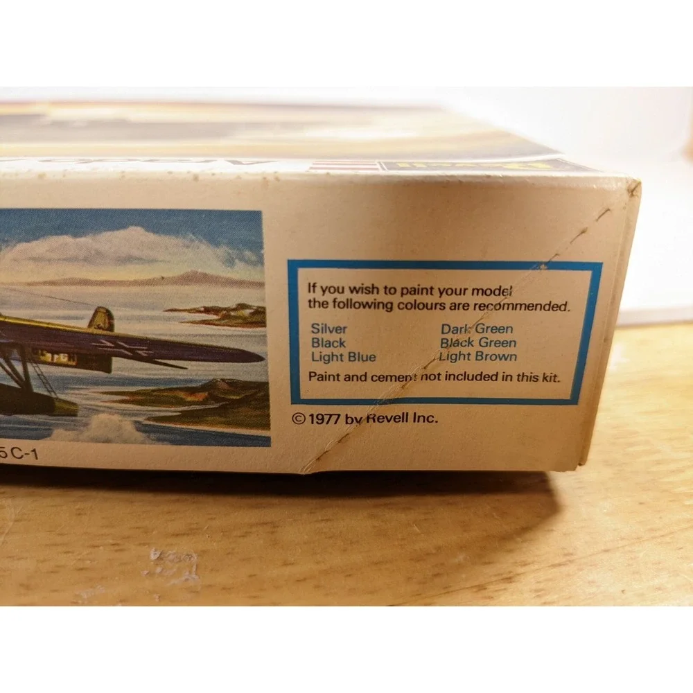 Arado Ar 234 B-2/C-2/C-3 Blitz 1/72 Revell Germany Model Kit H-162 vintage 1977